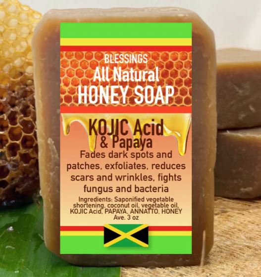 Honey Kojic Papaya Soap