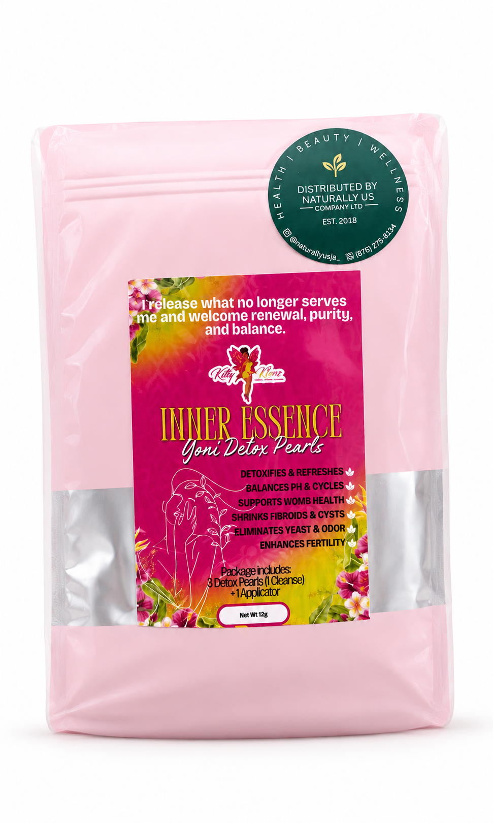 Yoni  Detox Pearls By Kitty Klenz