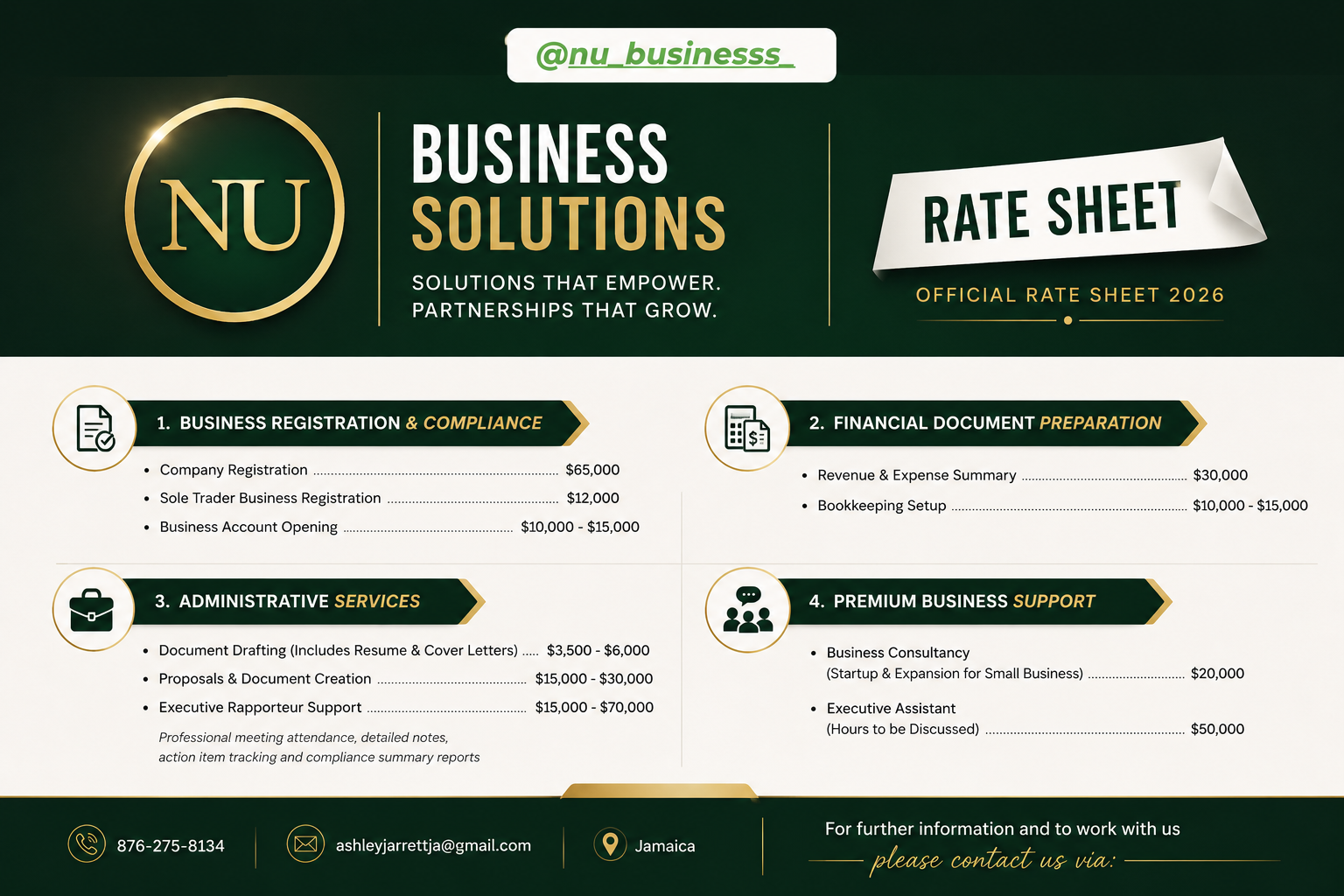 Premium Business Support , Consulting, Registration and Compliance